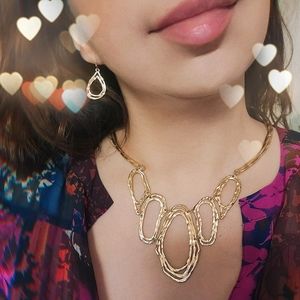 Hand-made NEW necklace with earrings set